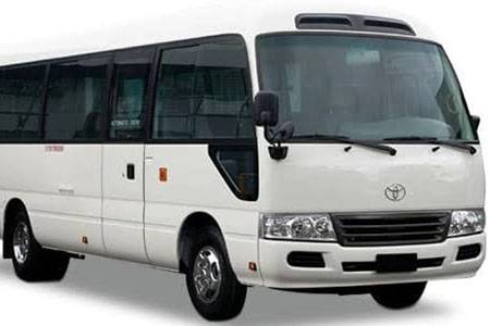 Toyota Mini Coach rental