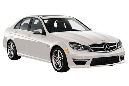 Mercedes rental with driver
