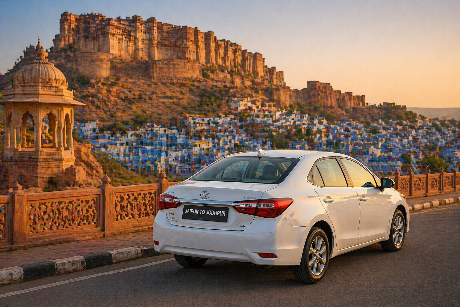Jaipur to Jodhpur Taxi